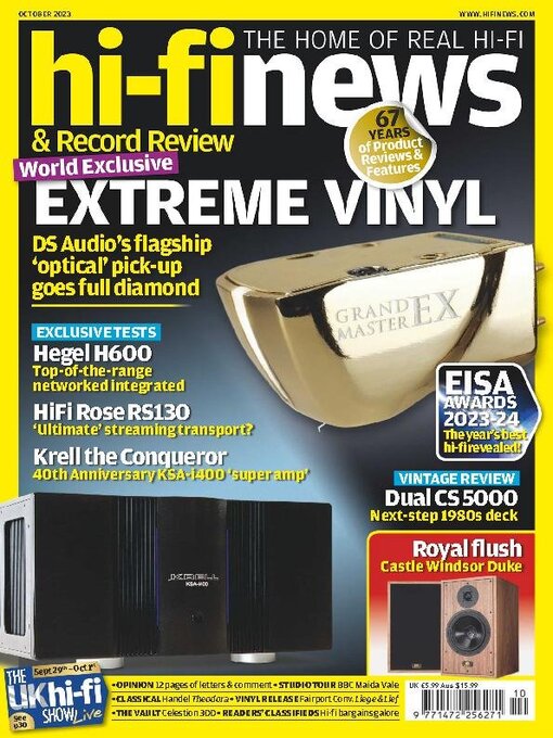 Title details for Hi Fi News by AV Tech Media Ltd - Available